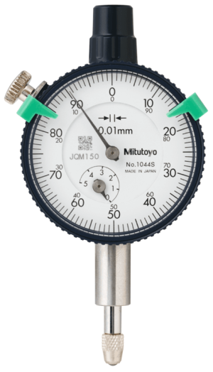 Mitutoyo 1044S 5mm Ölçüm Aralıklı 0,01mm Çözünürlüklü Ölçüm Aralıklı Komparatör Saati