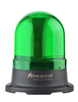 Mucco SNT-725-FB Flaşör-Buzzer Ledli Mini Tepe Lambası 40-260V AC/DC