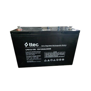 ttec 12V 100Ah Bakımsız JEL Akü